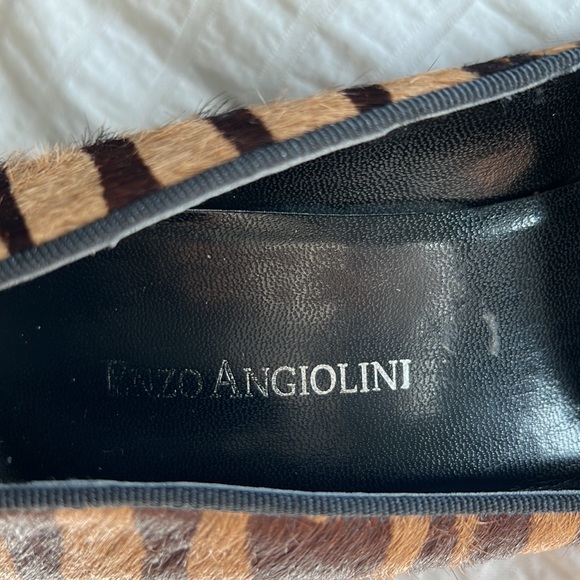 Enzo Angiolini Genuine Leather Animal Print Shoes - Size 7 - Picture 12 of 14
